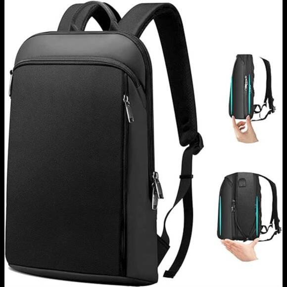 Slim and Expandable 15 15.6 16 Inch Laptop Backpack Anti Theft Business Travel - Picture 7 of 7